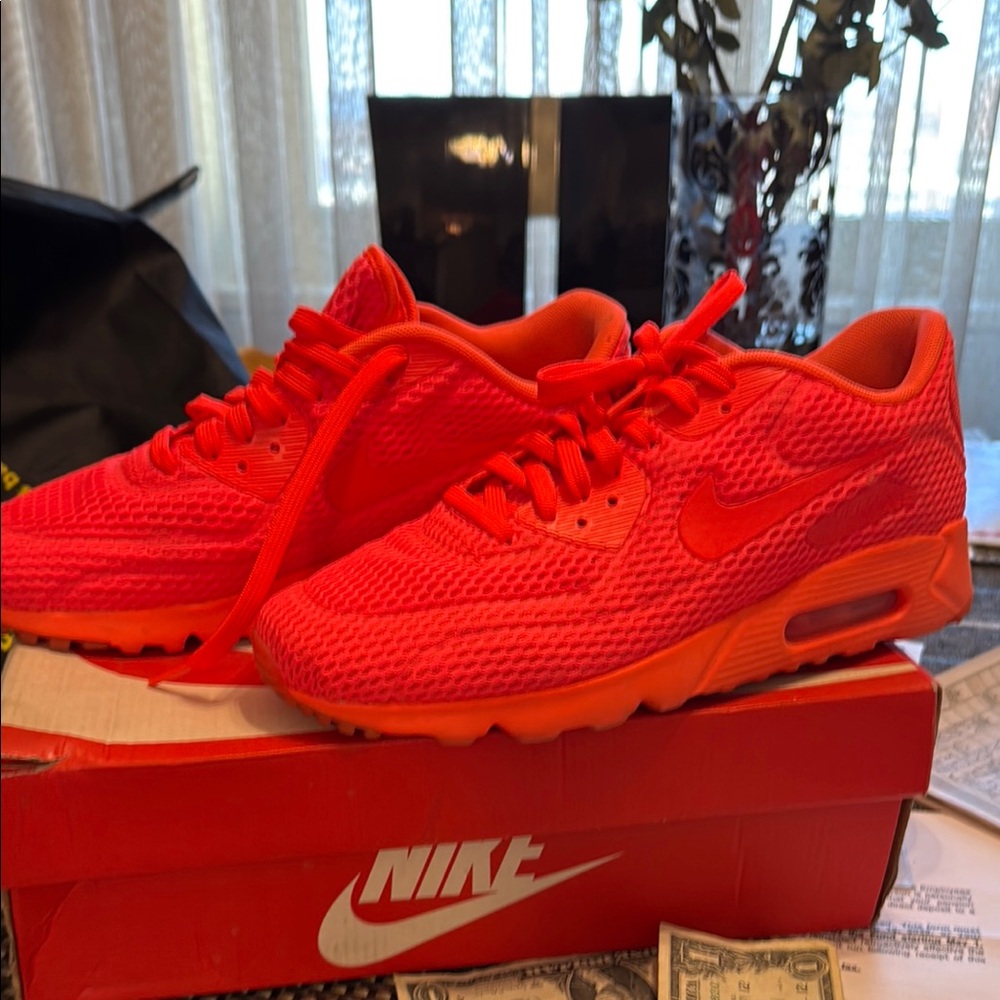 Nike Red Air Max Sneakers